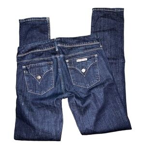 ▶️ Hudson ◀️ Dark wash Flap Pocket Jeans